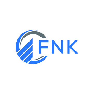 FNK technology letter logo design on white  background. FNK creative initials technology letter logo concept. FNK technology letter design.

