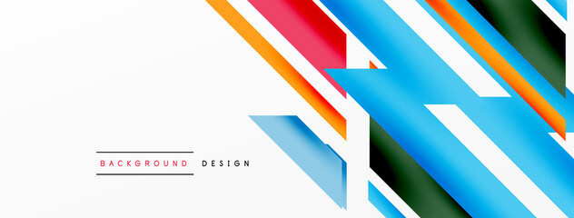 Dynamic lines background. Wallpaper for concept of AI technology, blockchain, communication, 5G, science, business and technology