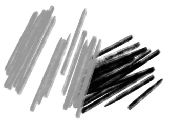 Blue grey black Geometric line sketch minimal style element hand drawn illustration