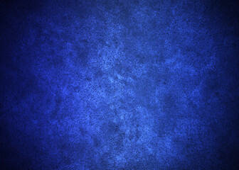 Abstract blue and white gradient background design,noisy grain background texture