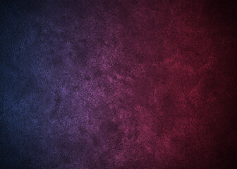 Abstract pink and blue, red gradient background design,noisy grain background texture