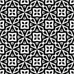 Abstract background with repeat pattern . black and white color. Unique geometric vector swatch. Perfect for site backdrop, wrapping paper, wallpaper, textile and surface design. 