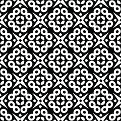 Abstract background with repeat pattern . black and white color. Unique geometric vector swatch. Perfect for site backdrop, wrapping paper, wallpaper, textile and surface design. 