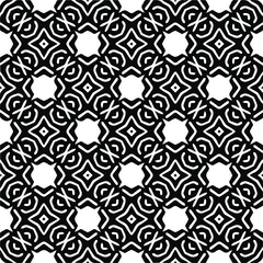 Abstract background with repeat pattern . black and white color. Unique geometric vector swatch. Perfect for site backdrop, wrapping paper, wallpaper, textile and surface design. 
