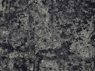 Paint texture peeling off concrete wall.Distressed crackled antique paint texture in black and white.Grunge wall texture background.Grunge wall texture background. Paint cracking off dark wall.