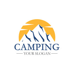 Camping Logo , Outdoor Logo Vector