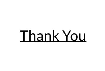 ThankYou text
