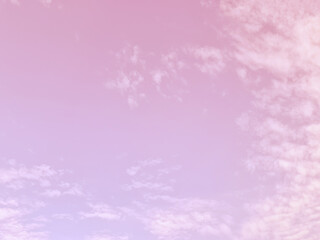 pastel pink sky and clouds background