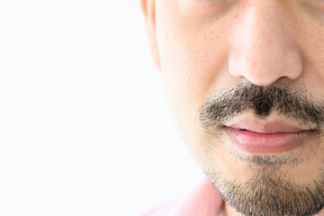 Fototapeta premium Close-up of beard