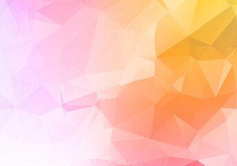 Modern low poly colorful triangle shapes background