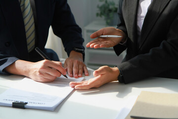 Law, Consultation, Agreement, Contract, Lawyers advice on litigation matters and sign contracts as...