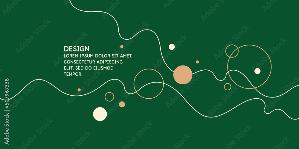Poster modern backgrounds with abstract elements and dynamic shapes. compositions of geometric shapes. vect