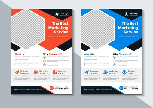 Creative Business flyer Design, Corporate Flyer Template, Brochure Design, Marketing, layout, Annual Report, Poster