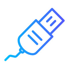 Flat Gradien gradient icon