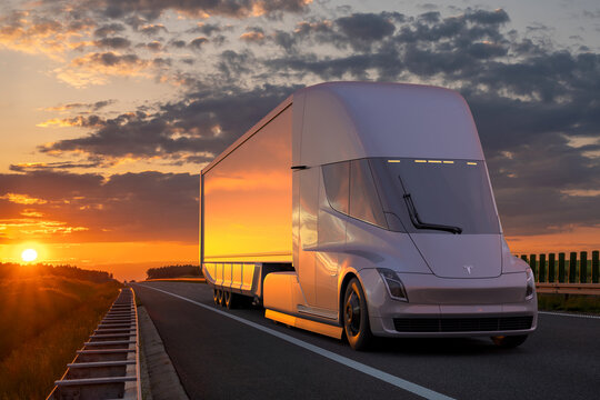 Tesla Semi - The Electric Truck That Delivers Itself