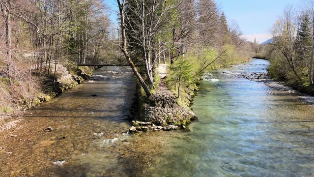 Siegsdorf - Traun (Wei&szlig;e Traun/Rote Traun)