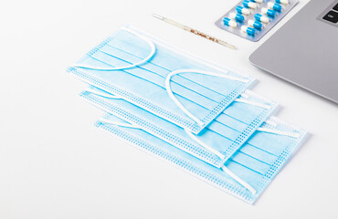 Medical disposable surgical masks and medical supplies