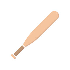 Baseball bat flat icon