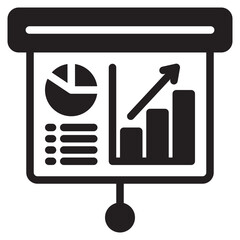 presentation glyph icon