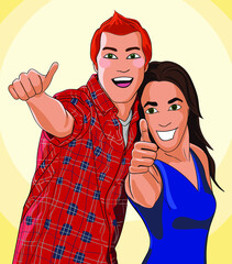 guy and girl show class