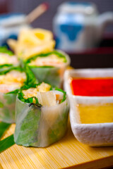 fresh sushi choice combination assortment selection