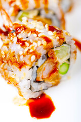 fresh sushi choice combination assortment selection