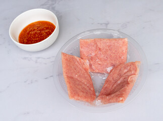 Shabu, Spicy Salads, Sausages, Mushrooms Thai spicy food