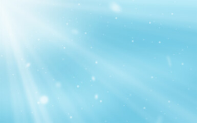 Rays of light on a blue background.