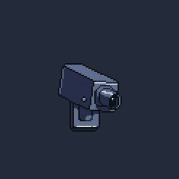 CCVT camera in pixel art style