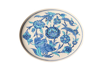 Handmade, authentic gift porcelain plate