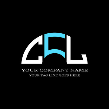 CCL letter logo creative design with vector graphic