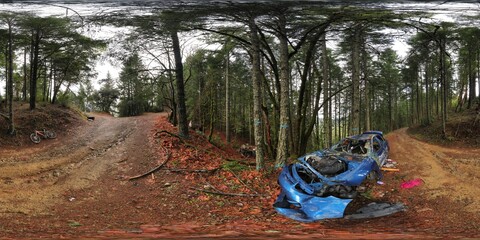 Trashed Chevrolet Cavalier