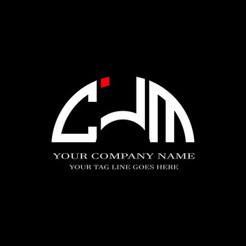 CJM letter logo creative design with vector graphic