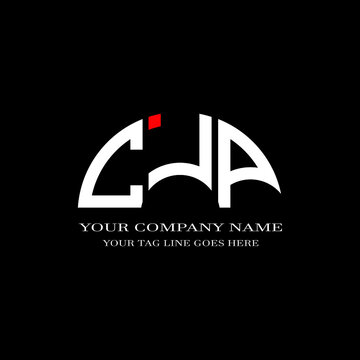 CJP letter logo creative design with vector graphic