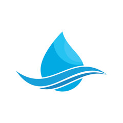 Water drop illustration