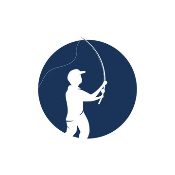 recommend clip art: Fishing logo vector