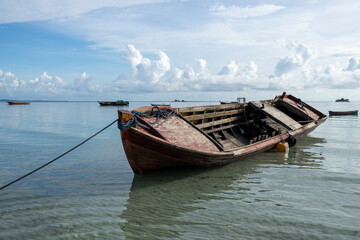 boat on the beach