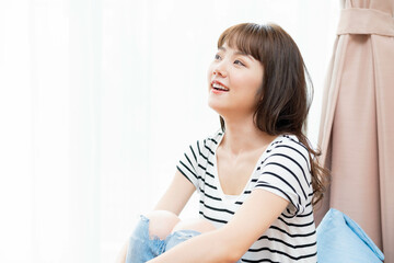 Naklejka premium 美しい日本女性