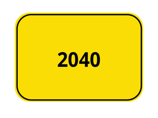 Ortseingangsschild - 2040