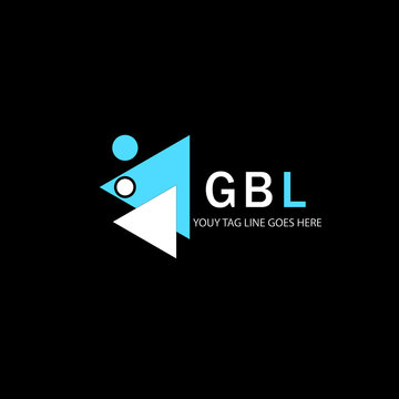 GBL letter logo creative design with vector graphic