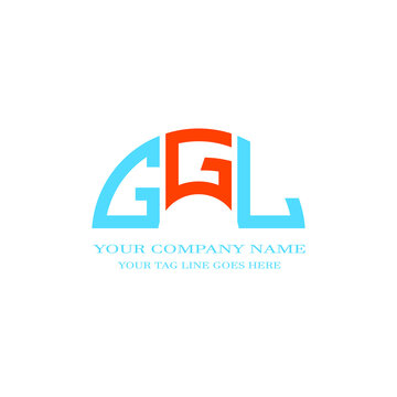 GGL letter logo creative design with vector graphic