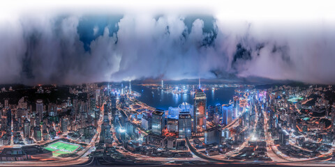 Hong Kong City 360 panorama  photos - 508013728