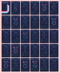 Obraz premium Vector graphics infographics with mobile phone. Template for creating mobile applications, workflow layout, diagram, banner, web design, business reports
