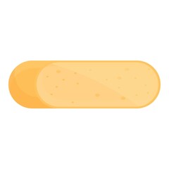 Gouda cheese icon cartoon vector. Food board. Holland cuisine