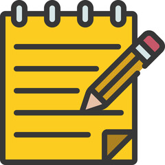 Writing Notes Icon