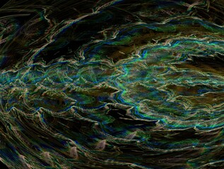 Obraz premium Imaginatory fractal abstract background Image