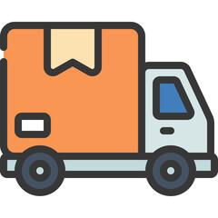 Delivery Lorry Icon