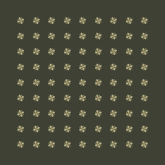 Square scarf design classic khaki background. Out off sesons universal fashion accessory. High resolution image, digital illustration. Modern scarves fabric design textile swatch all over print block.