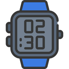 Digital Smart Watch Icon