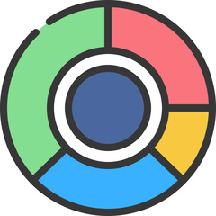 Donut Chart Icon